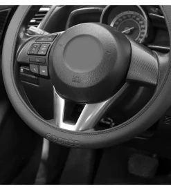 Coprivolante auto sparco nero in pvc