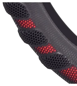 Coprivolante auto universale sparco rosso/nero anti dissolvenza - sps101