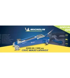 Cric idraulico a carrello 2,25 t per suv camper e furgoni - michelin