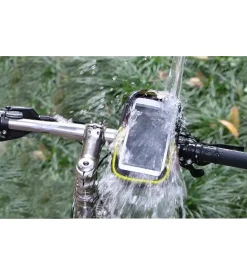 Custodia porta cellulare per bici in microfibra, 19x11x5,5 cm