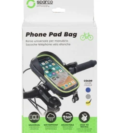 Custodia porta cellulare per bici in microfibra, 19x11x5,5 cm