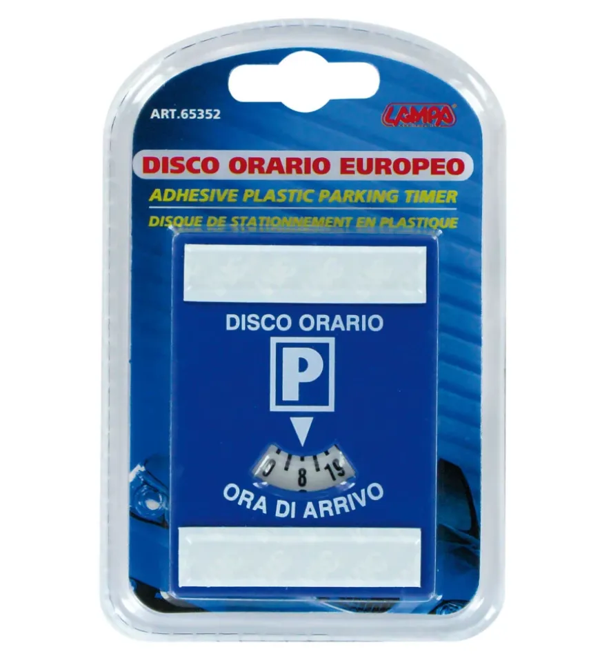 Disco orario europeo adesivo 65352