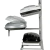 Espositore con ruote per 3 box tetto  n60030