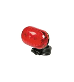 Fanale rosso posteriore 3 leds bici  92042