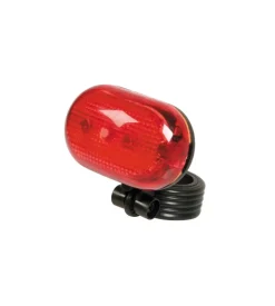 Fanale rosso posteriore 3 leds bici  92042