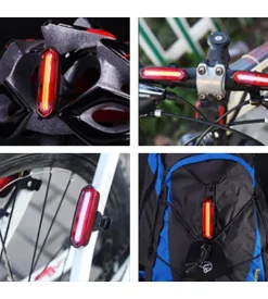 Fanalino posteriore per bicicletta sparco, 7,2x2,1x2,2 cm