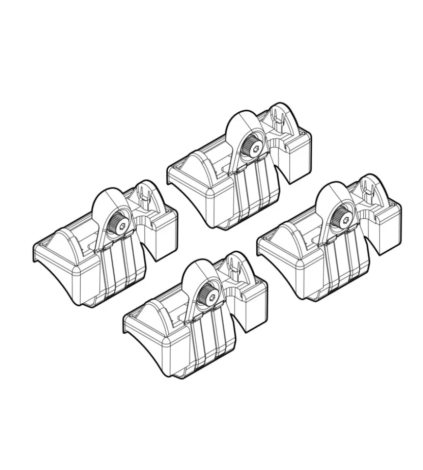 Kit attacchi per barre auto portatutto audi a3 3d 05/03> n21010