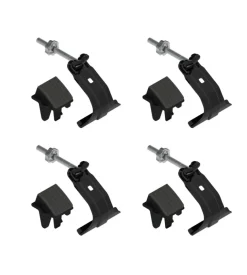 Kit attacchi per barre auto portatutto clamp snap - k-3  n21413