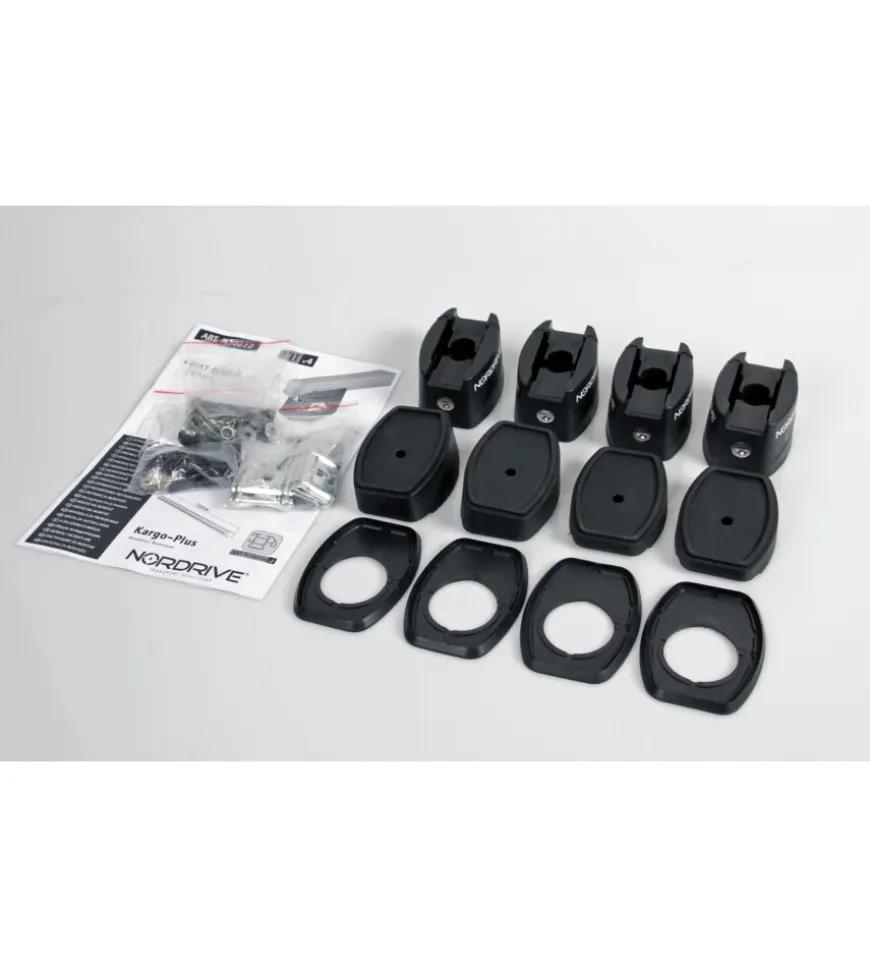 Kit attacchi per barre auto portatutto fiat doblo 10 2 barre n30272
