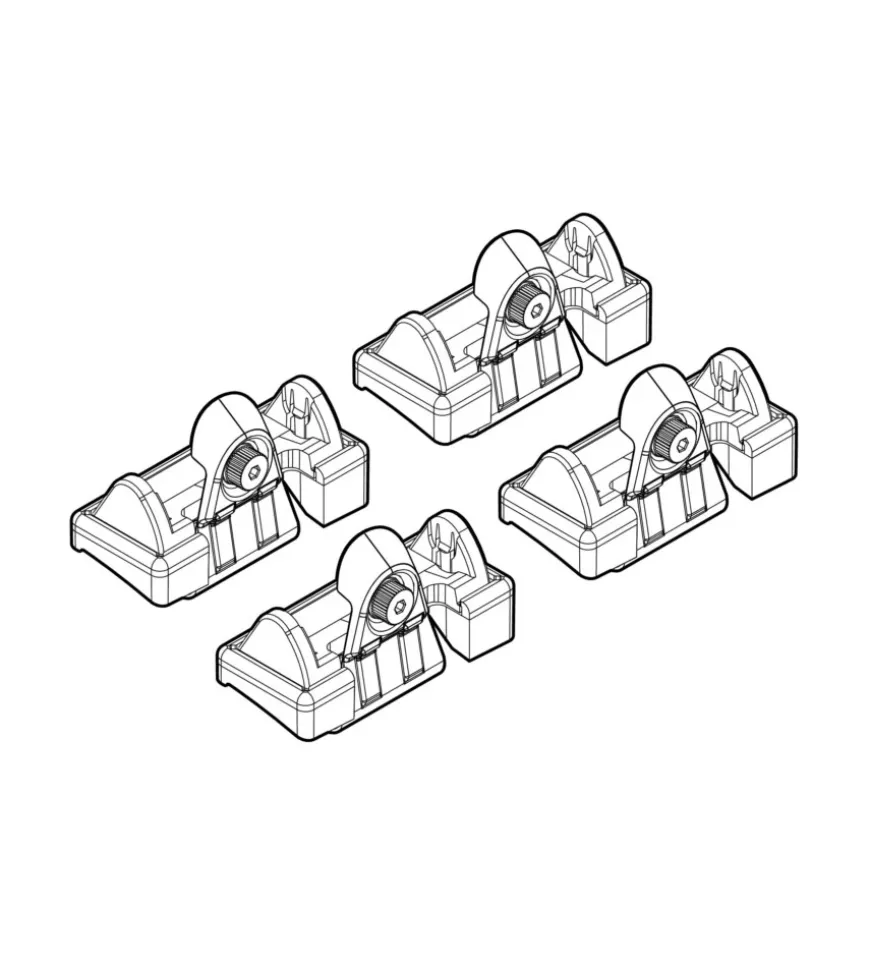 Kit attacchi per barre auto portatutto hyundai getz 5d 6/02>3/08 n21047