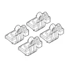 Kit attacchi per barre auto portatutto vw golf v.    0308, vi 0812  n21022