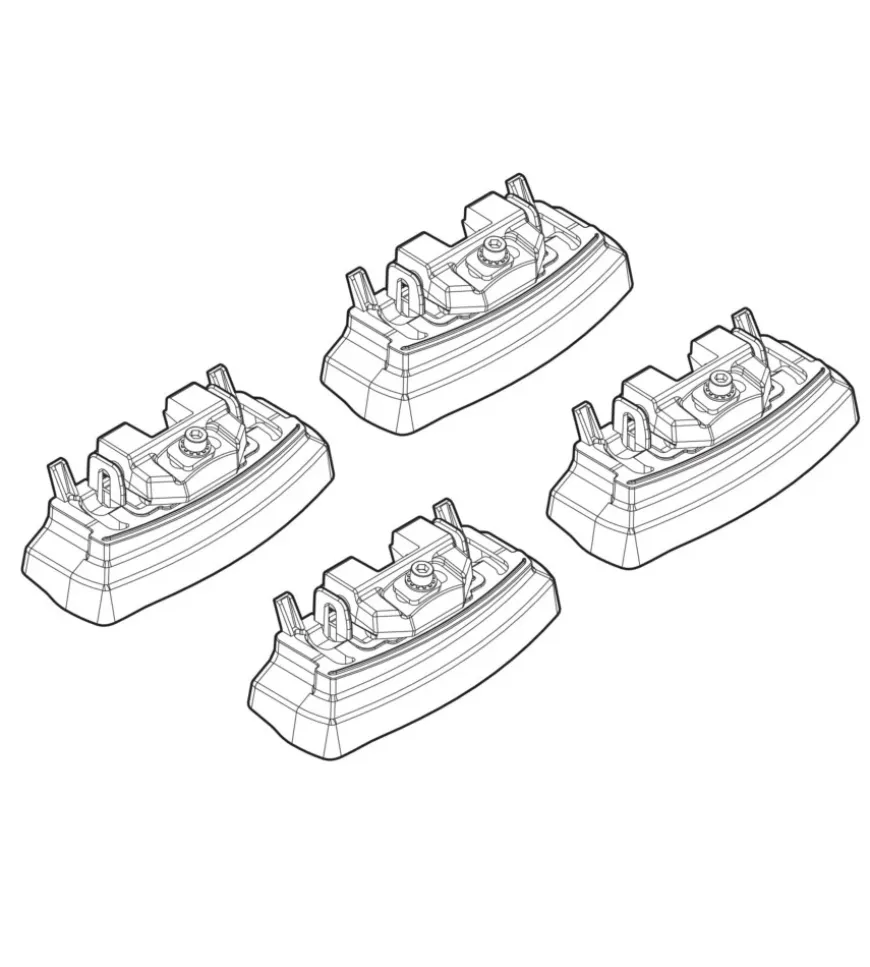 Kit attacchi per barre auto portatutto mazda cx-5 04/12> n21152