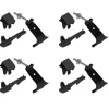 Kit attacchi per barre auto portatutto clamp snap - k-8  n21418