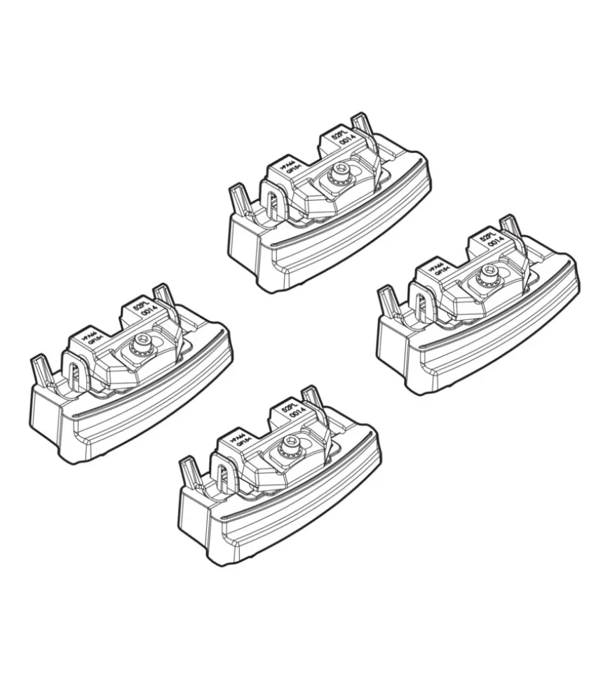 Kit attacchi per barre auto portatutto bmw serie 3 4p 18> n21230