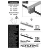 Kit attacchi per barre auto portatutto citroen jumper, fiat ducato, peugeot  n30022