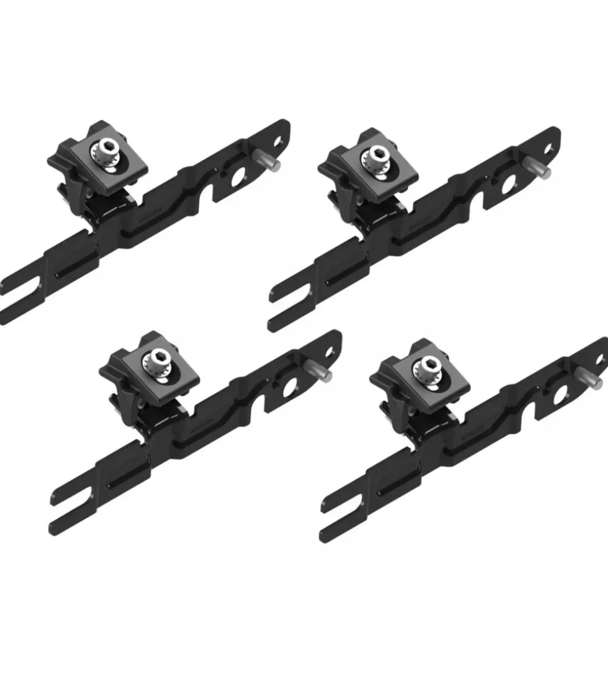 Kit attacchi per barre auto portatutto clamp snap - k-4 n21414