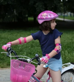 Kit di protezione "paw patrol boy girl" con 2 gomitiere e 2 ginocchiere