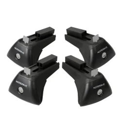 Kit 4 piedi per barre in alluminio in-rail kit alu  n20022