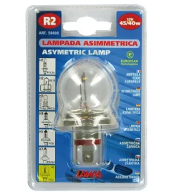 Lampada asimmetrica 12v 45/40w p45t  58000