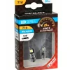 Lampada 12v hyper-led 6 - 2 smd x 3 chips - (t10) - bifocus - w2,1x9,5d - 2 pz  58461
