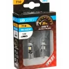 Lampada 12v hyper-led 9 - 3 smd x 3 chips - (t10) - trifocus - w2,1x9,5d - 2 pz  58459