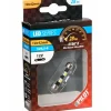 Lampada 12v hyper-led 6 - 2 smd x 3 chips - 10x42 mm - sv8,5-8 - 1 pz  58449