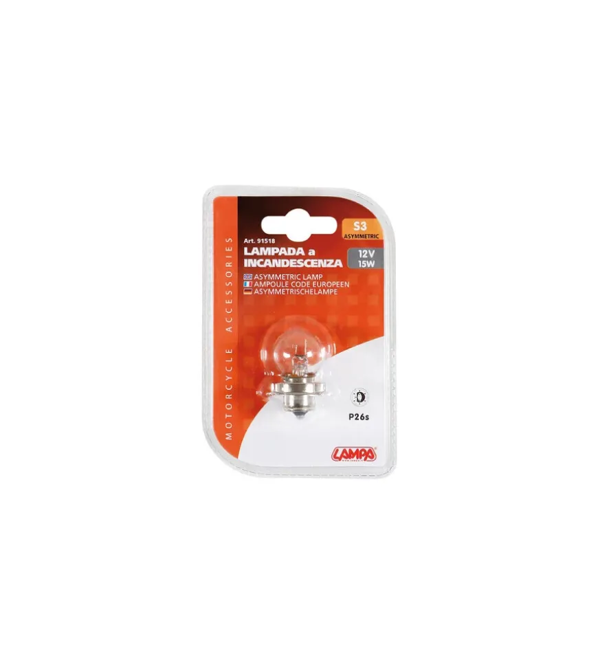 Lampada 12v s3 p26s 15w 91518