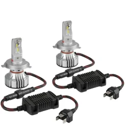 Lampade led per auto 9-32v halo led serie 7 compact - (h4) - 36w - p43t - 2 pz - scatola 57777