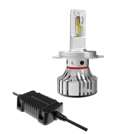 Lampade led per auto 9-32v halo led serie 7 compact - (h4) - 36w - p43t - 2 pz - scatola 57777