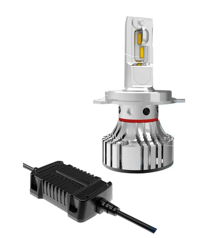 Lampade led per auto 9-32v halo led serie 7 compact - (h4) - 36w - p43t - 2 pz - scatola 57777