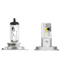 Lampade led per auto 9-32v halo led serie 7 compact - (h4) - 36w - p43t - 2 pz - scatola 57777