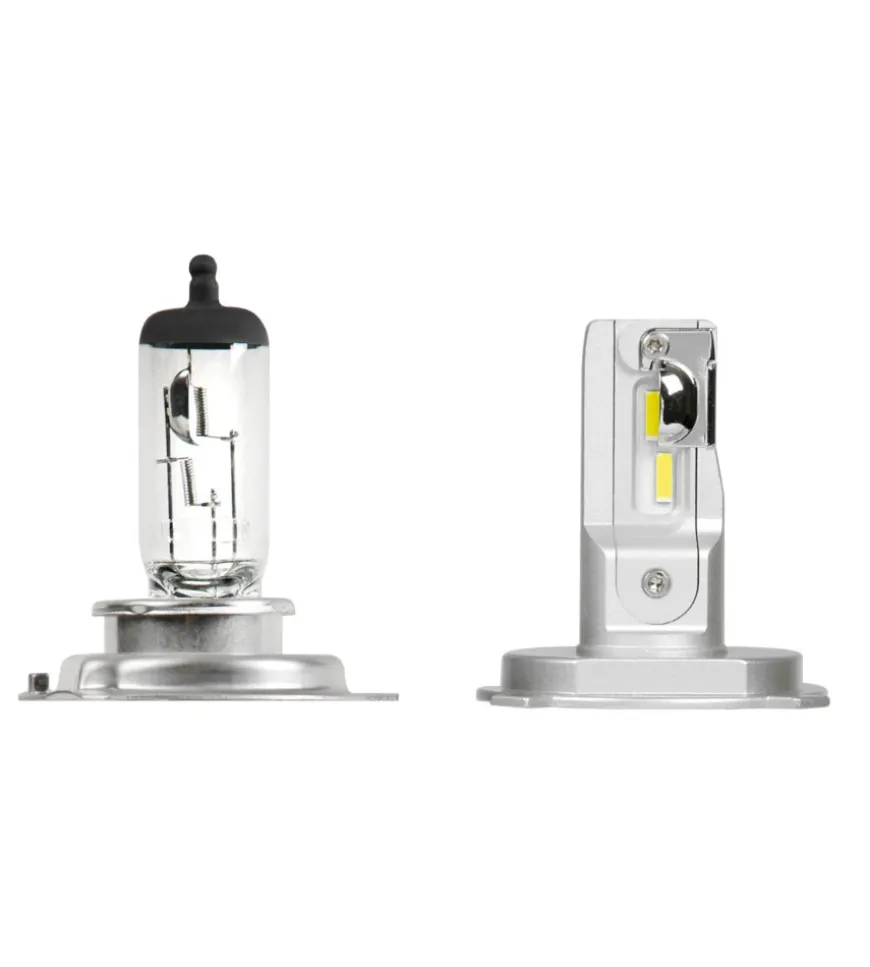 Lampade led per auto 9-32v halo led serie 7 compact - (h4) - 36w - p43t - 2 pz - scatola 57777