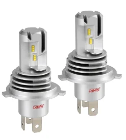 Lampade led per auto 9-32v halo led serie 8 halo killer - (h4) - 25w - p43t - 2 pz - scatola 57770