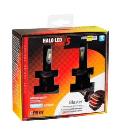 Lampade led per auto 9-32v halo led serie 5 blaster - (h7) - 20w - px26d - 2 pz  - scatola  57792