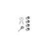 Lucchetto e chiave universale sks lock core 4 pz  y8007204