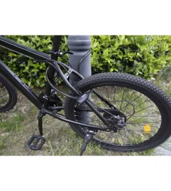 Lucchetto morbido per bicicletta sparco nero con serratura