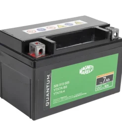 Magneti marelli batteria moto e scooter 7ah 12v 90a tecnologia agm sigillata polo positivo sinistro