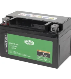 Magneti marelli batteria moto e scooter 7ah 12v 90a tecnologia agm sigillata polo positivo sinistro