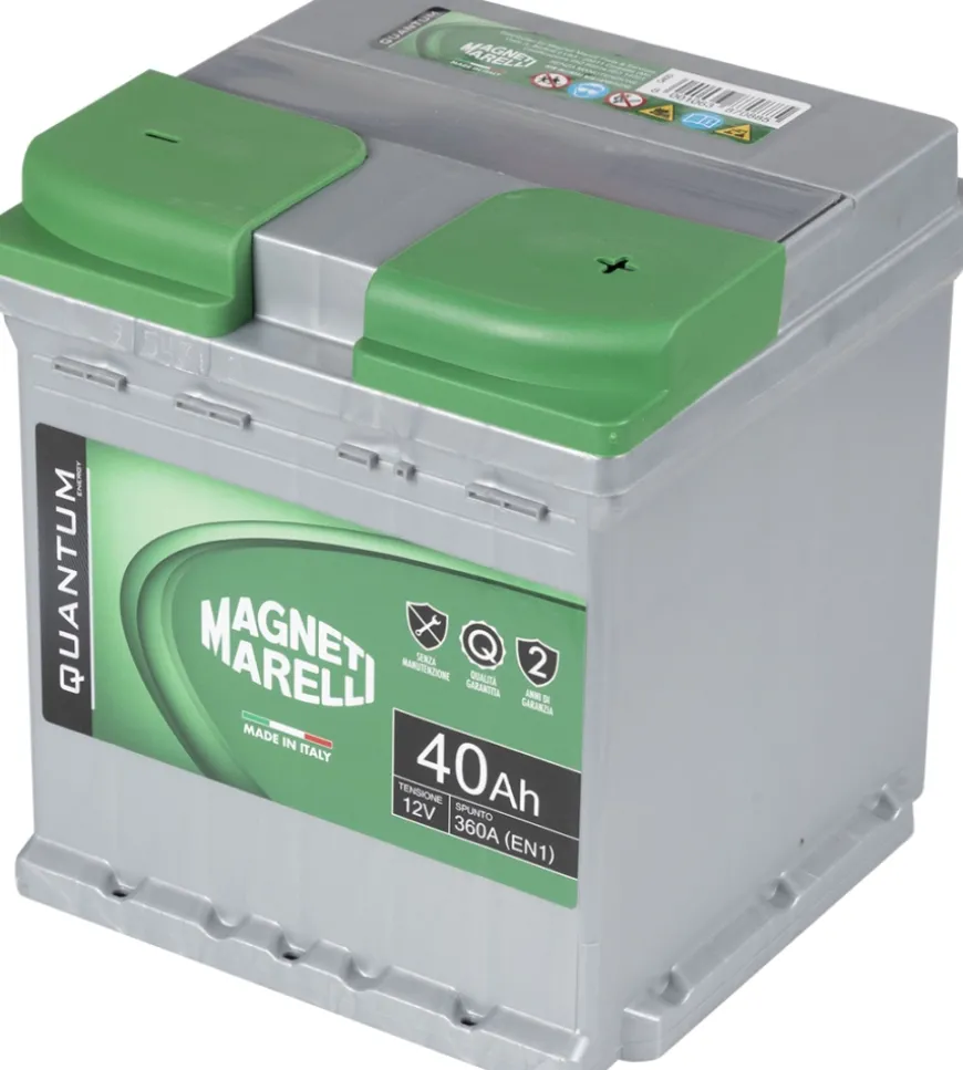 Magneti marelli batteria per auto 40ah 12v 330a en1 per cassetta l0