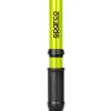 Mini pompa per bicicletta sparco in alluminio gialla