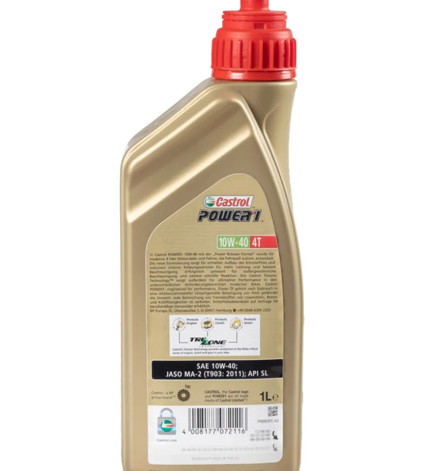 Olio castrol power 1 4t 10w-40 1lt
