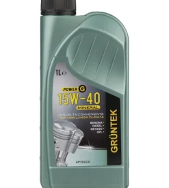 Olio power-g lubrificante minerale 1l 15w40 per motori diesel benzina