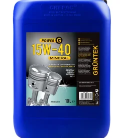 Olio power-g minerale 10l 15w40 per motori diesel e benzina