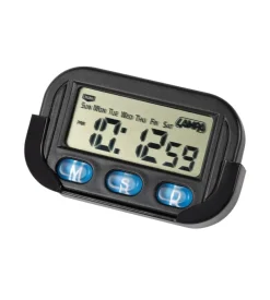 Orologio digitale quarzo con supporto per auto 