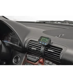 Orologio digitale quarzo con supporto per auto 