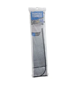 Parasole termoriflettente parabrezza per auto 2 lati 145x72 cm