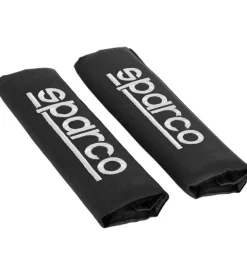 Passacintura per auto sparco nero 2 pezzi