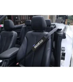 Passacintura per auto sparco nero 2 pezzi