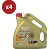 4 pezzi olio castrol edge td 5w-40 q3 titanium 4l