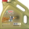 4 pezzi olio castrol edge 0w-40 a3/b4 4lt